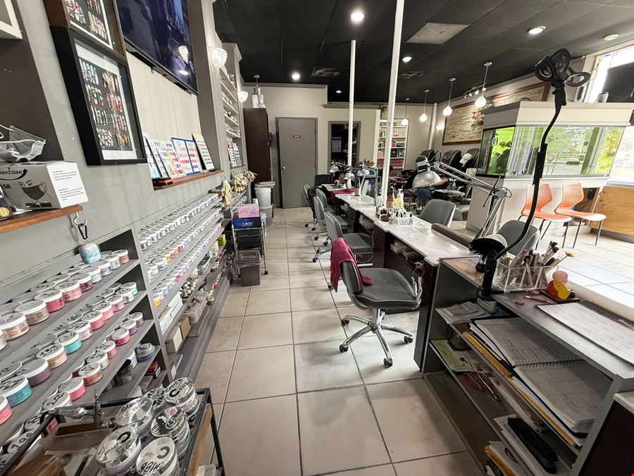 Turn-Key Nail Salon at Market 32 Anchored Shopping Center