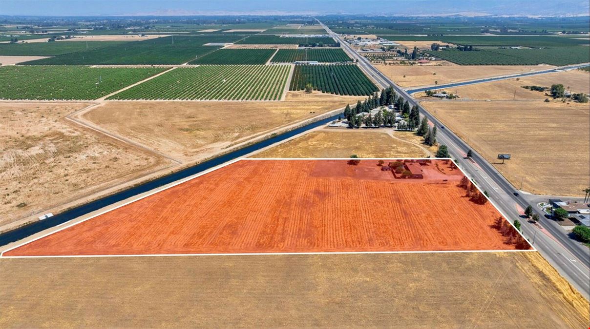 ±5.78 Acres of Commercial Development Land In Sanger, CA
