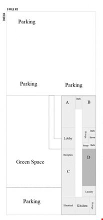 Preview of Office space for Rent at 10440 W 9 Mile Oak Park MI 48237