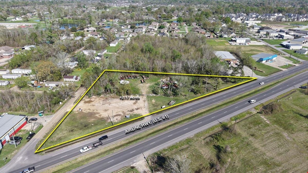 ±2.17 Acres  - 686' Airline Hwy. Frontage