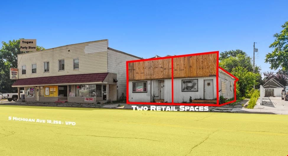 $1 Auction | Value-Add 2-Unit Retail Building