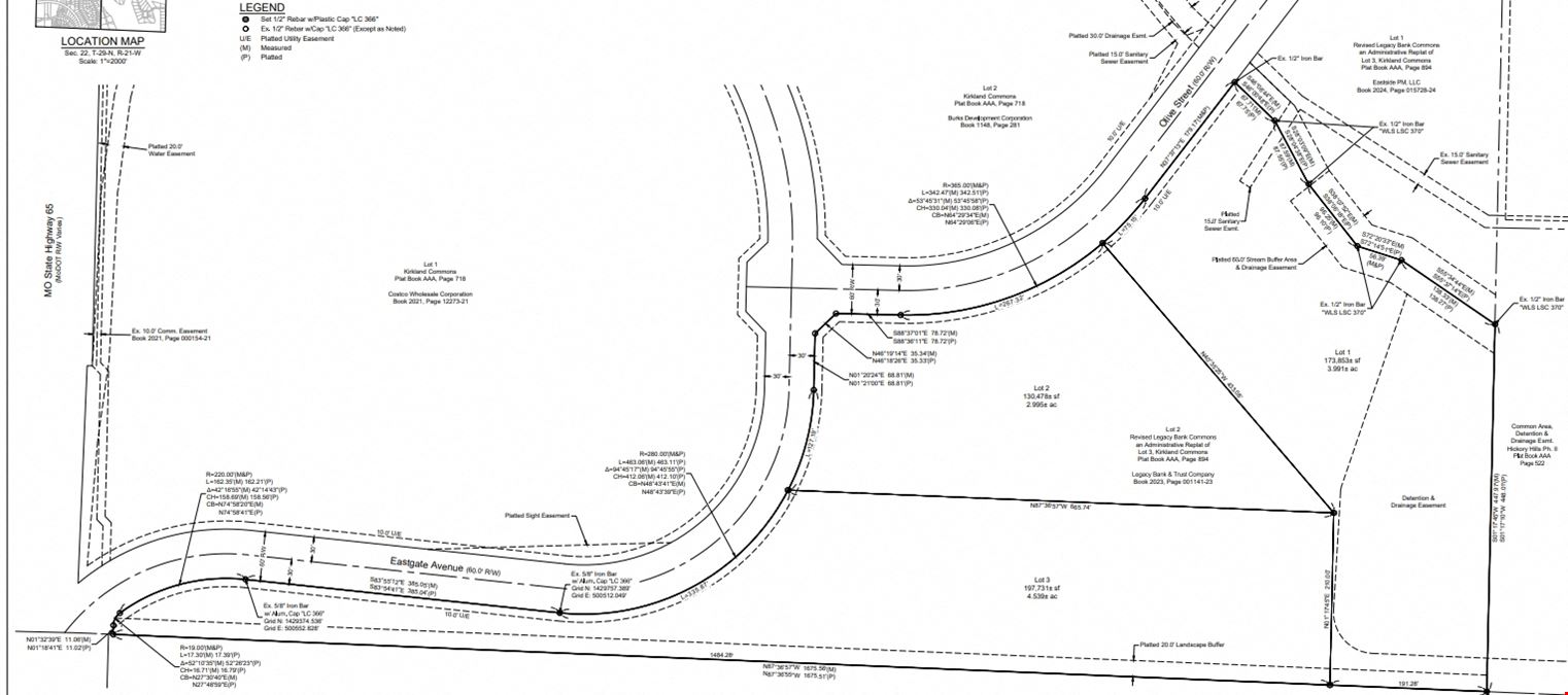 FOR SALE: 2.99-11.53 AC. Lots by Costco