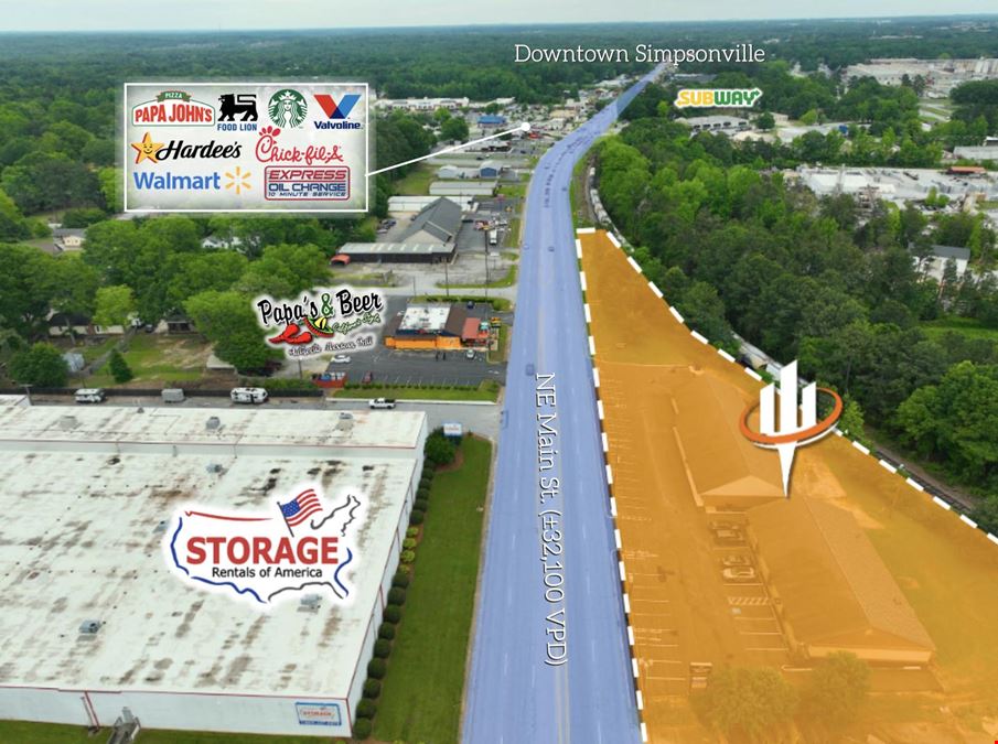 Simpsonville Investment Sale - Value Add Office/Retail Buildings