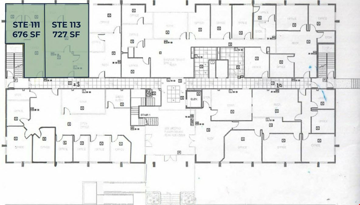 Up to 1,403 SF Office for Lease