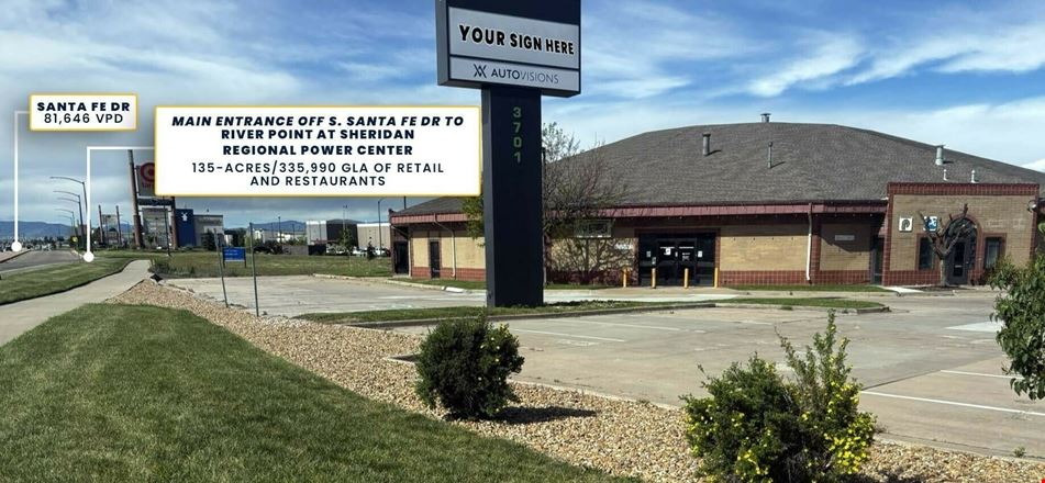 Preview of Retail space for Rent at 3701 S Santa Fe Dr