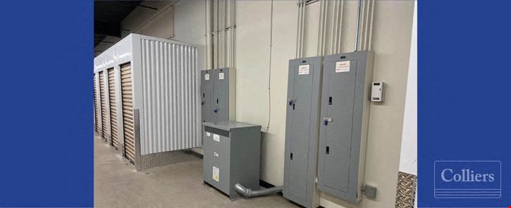 100% climate-controlled self storage property offers modern storage solutions in a PRIME LOCATION with expansion potential