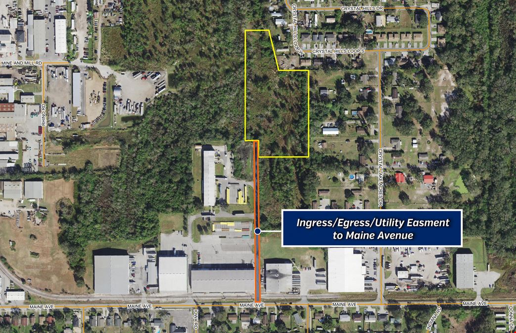 Industrial Development Acreage Near Polk Parkway