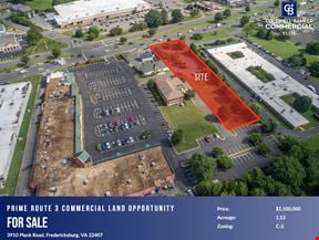 Rt 3 1.1 Acres for Sale