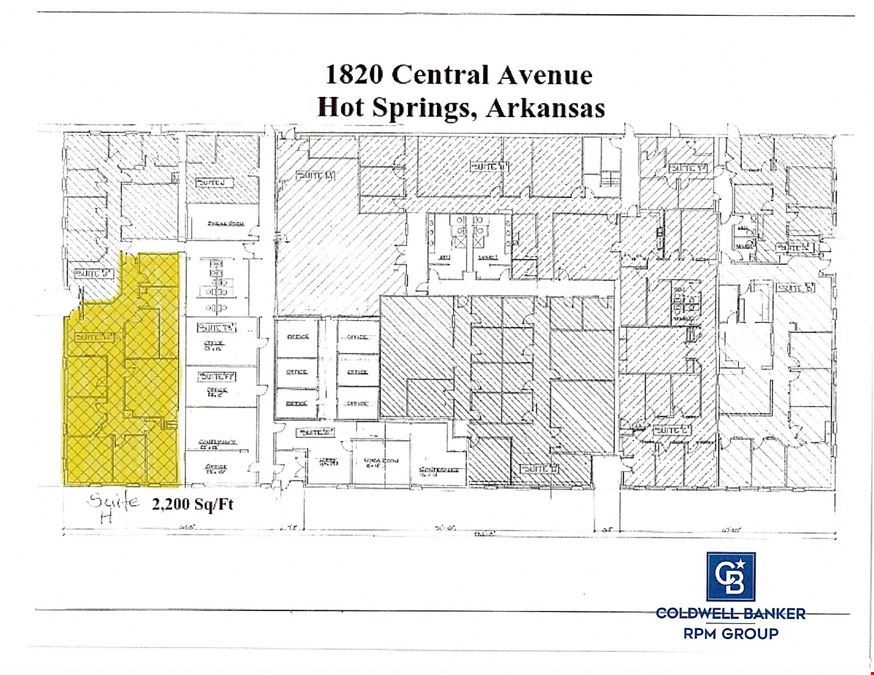 1820 Central Avenue, Suite H, Hot Springs, AR 71913