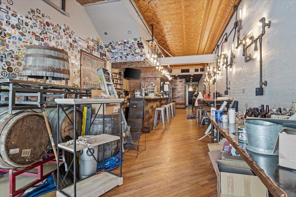 Former Craft Brewery & Taproom Property Located in Downtown Springfield For Sale