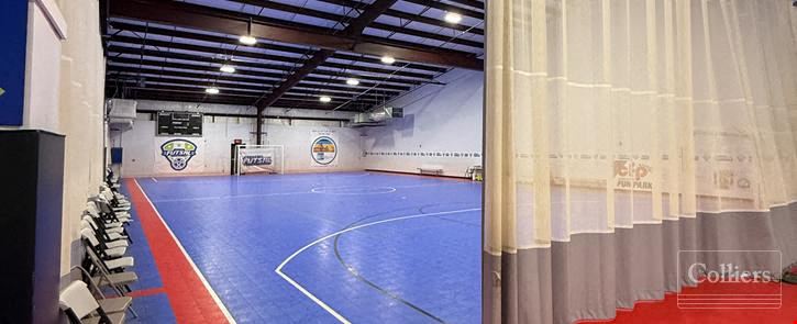 ±17,266-SF Turnkey Indoor Sports Facility in Mount Pleasant