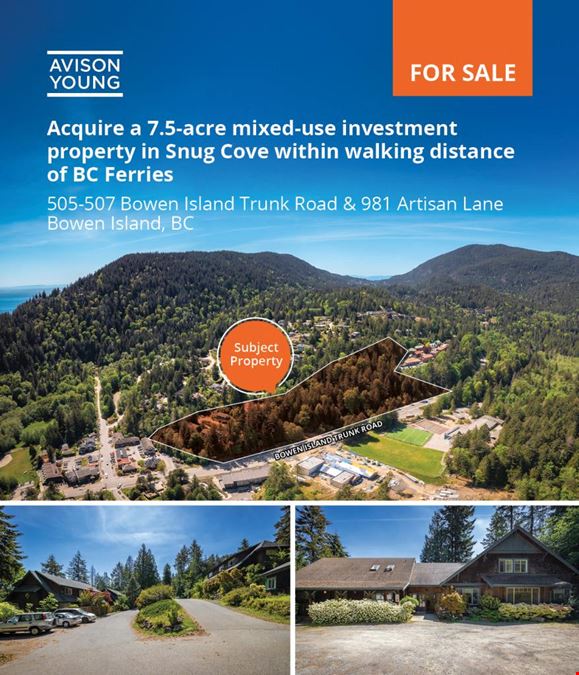 505-507 Bowen Island Trunk Road & 981 Artisan Lane