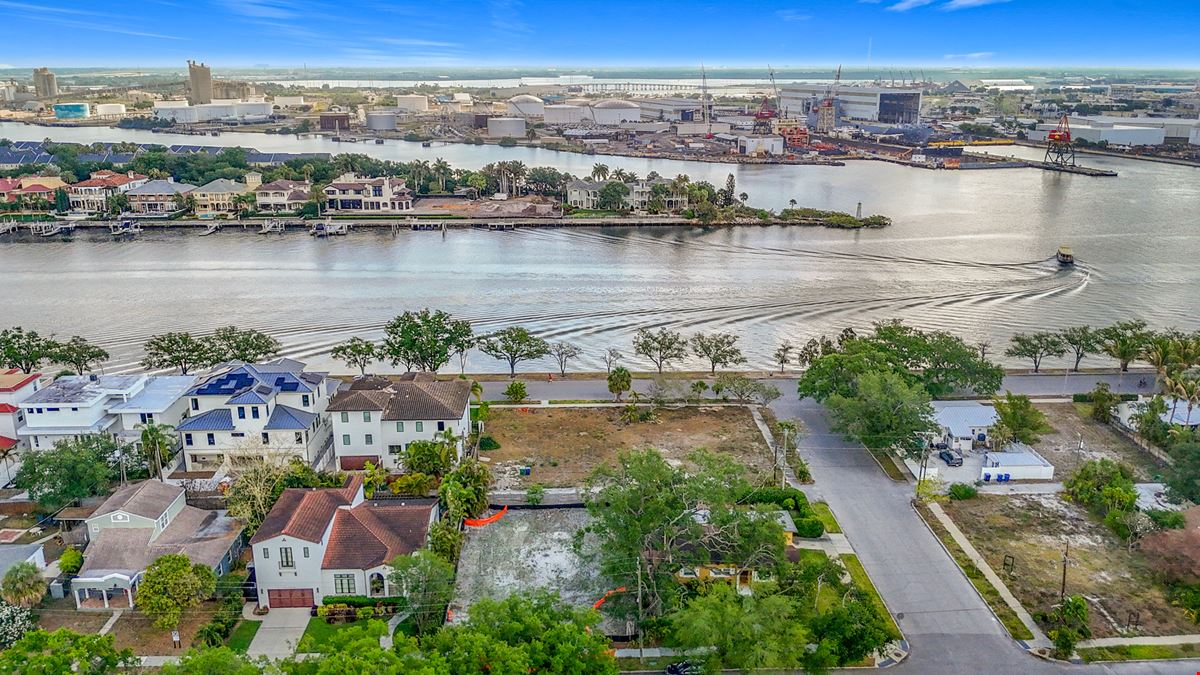 Davis Island Residential Lot with Permits in Hand