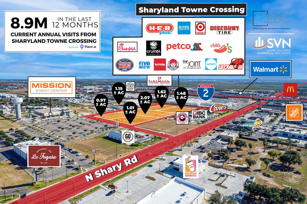 0.97-2.07 AC PAD-SITES | Mission TX