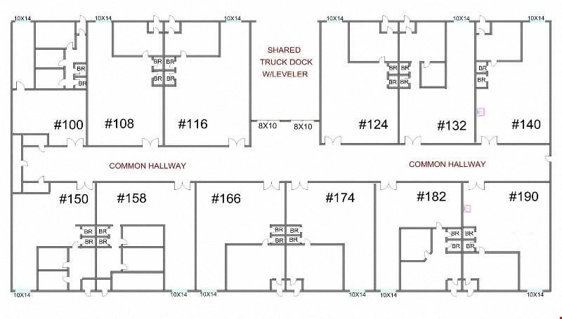 1050 Ensell Rd, Unit 100, 158, 190