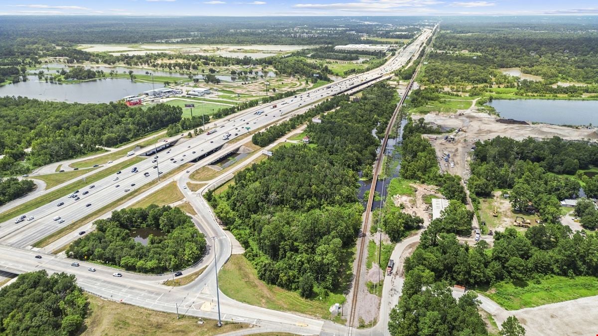 High-Traffic 15 Acres with I-45 Frontage – Prime Conroe Land Opportunity