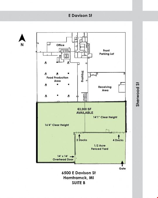 6500 E Davison, Suite B