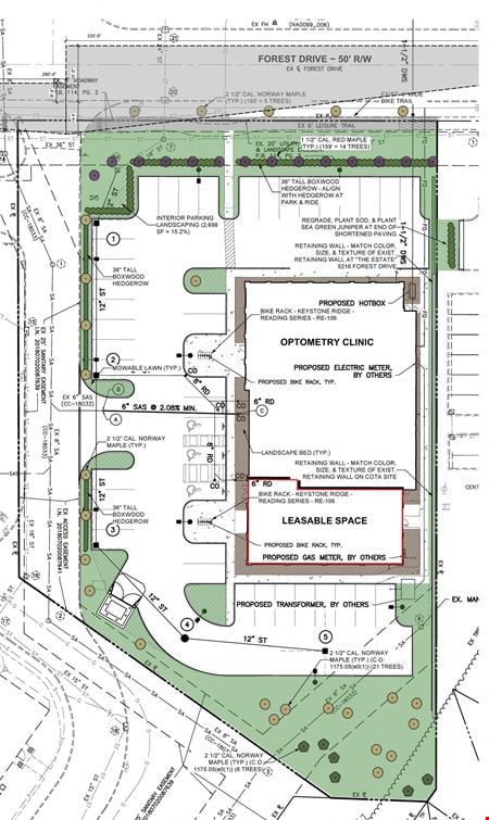 Preview of Office space for Rent at 5175 Forest Dr