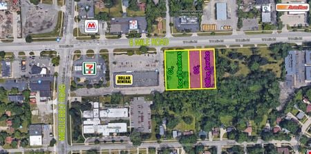 Preview of VacantLand space for Sale at 29005, 29009, 29023 Eight Mile Road