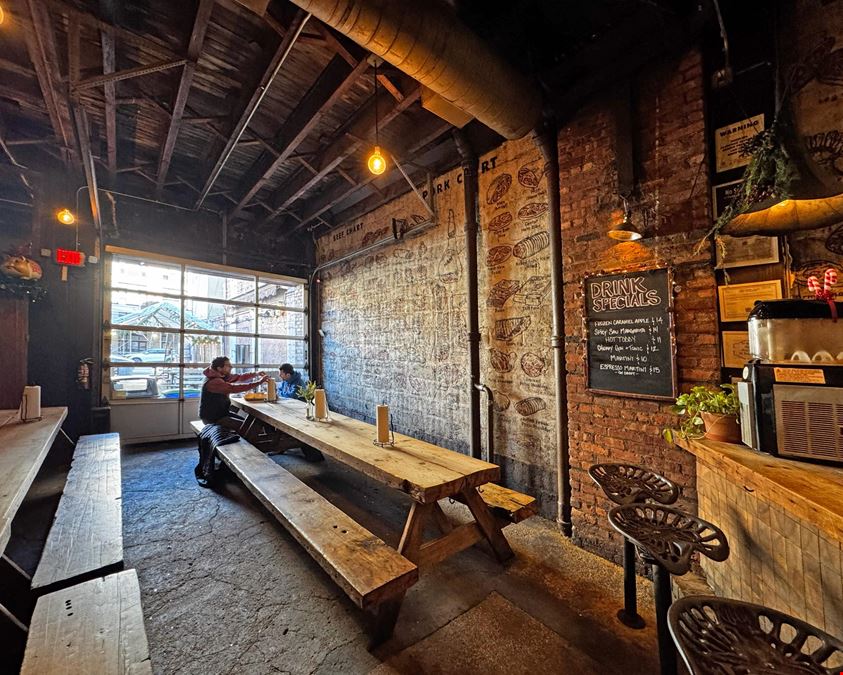 2,300 SF | 354 Metropolitan Avenue | Rare Restaurant Space for Lease - Full Liquor License Included