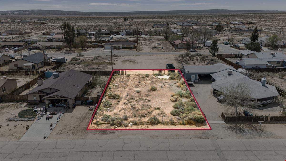 ±0.22 Acres of Level Land in California City