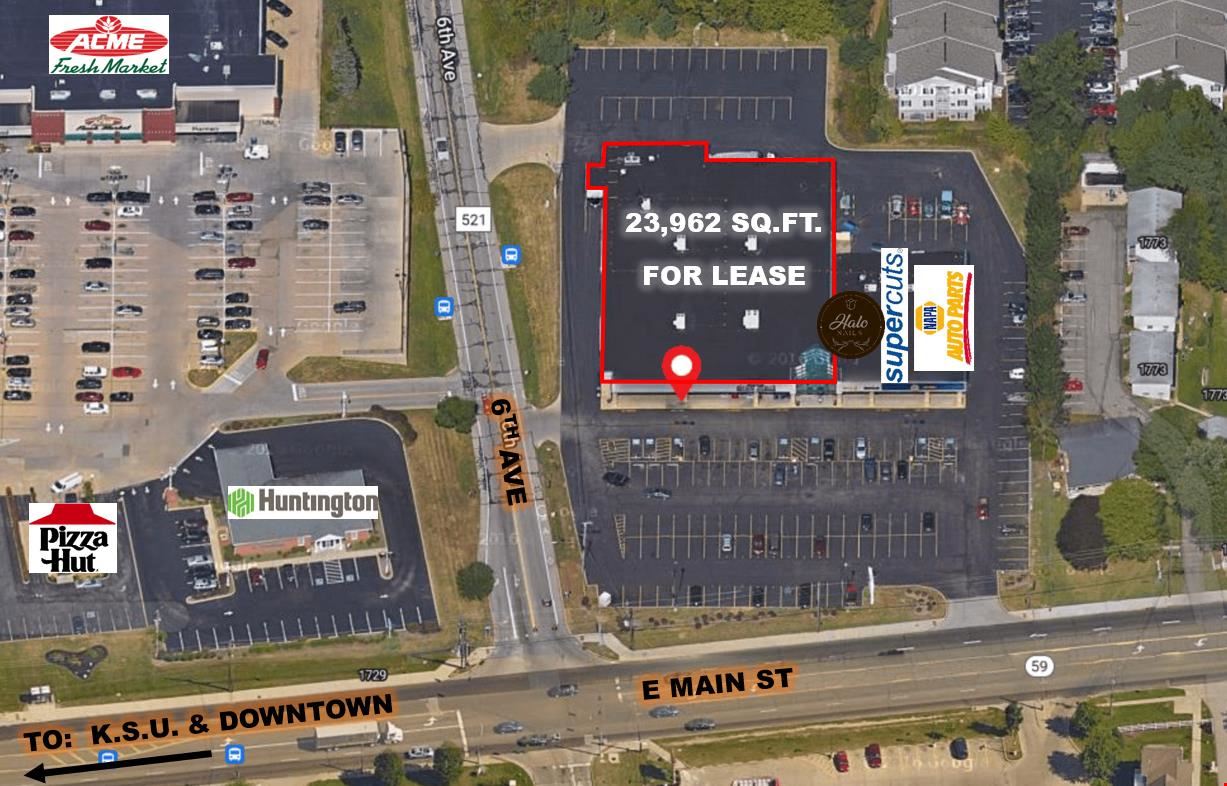 23,962 SQ.FT. RETAIL SPACE FOR LEASE