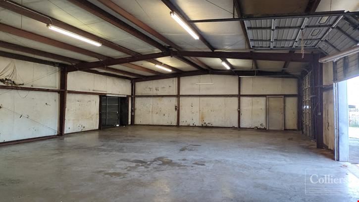 For Lease: Shop/Warehouse Space