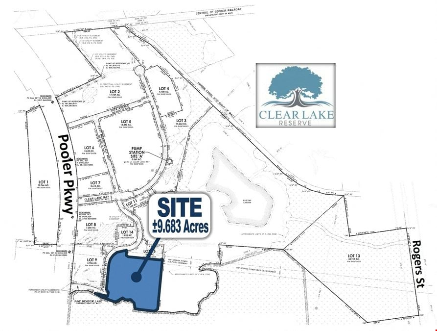 ±9.683-Acre Commercial Parcel Within Clear Lake Reserve