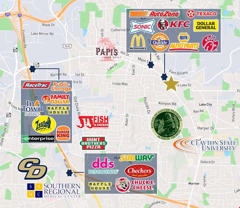 Commercial Land Development | ±1.08 Acres | Lake City, GA