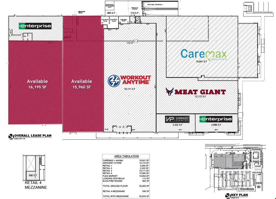Shoppes at Naranja Lakes Junior Box Retail Space on US 1