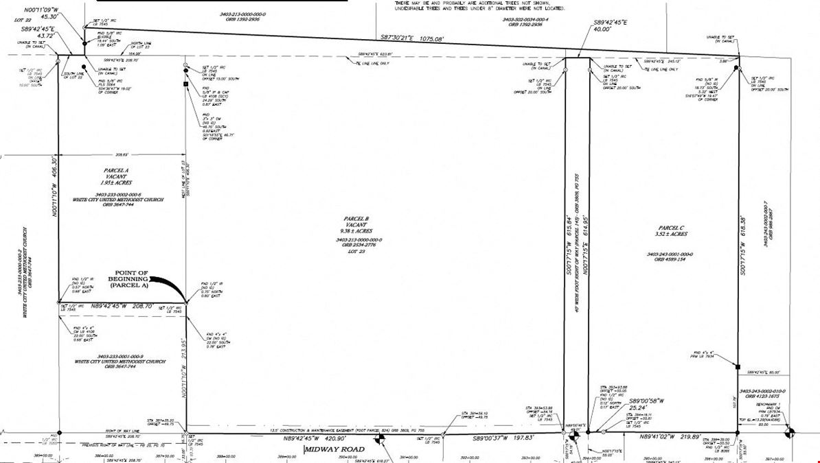 604, 706 & TBD W Midway Rd