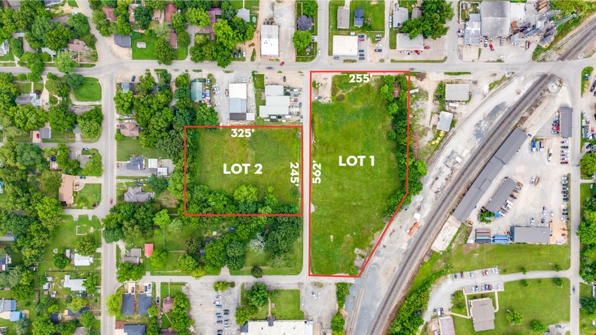 4.94 AC Lots 1 & 2 S. Britt St. 