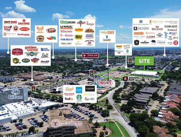 Preview of Retail space for Rent at 601 University Drive East