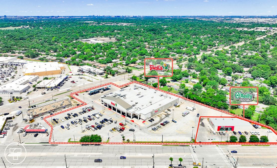 Fiesta Mart & O'Reilly Auto Parts