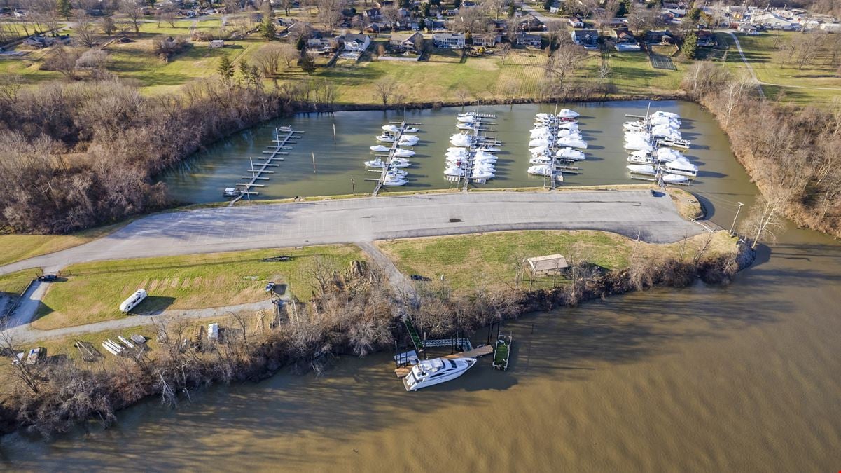 Marina with 180 Boat Slips on the Ohio River