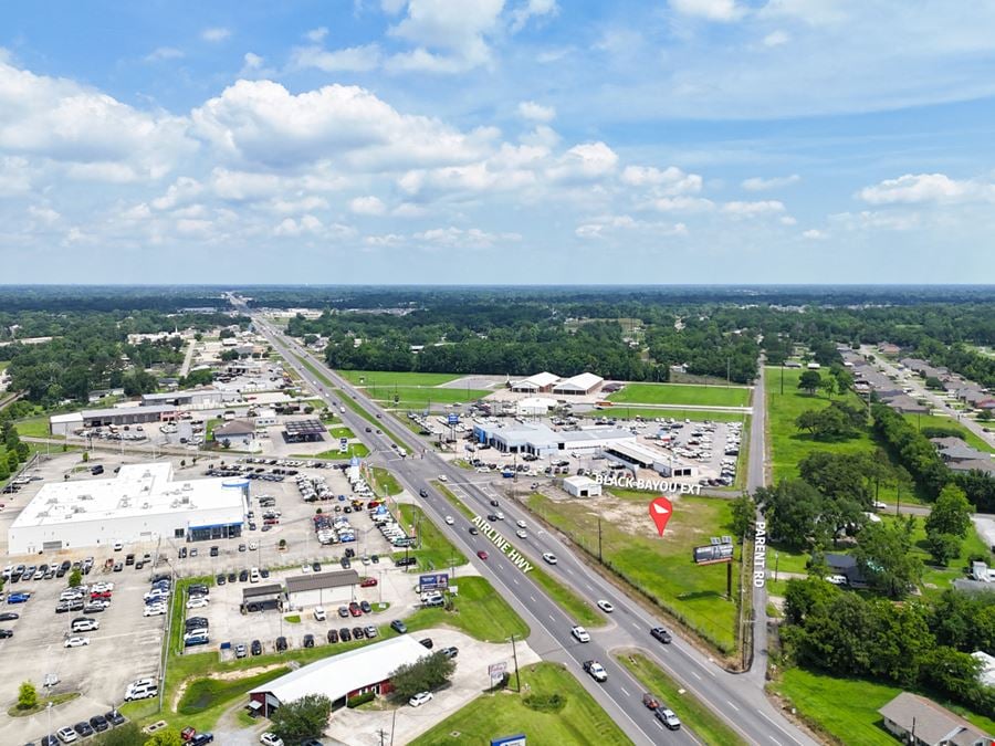 Three-Corner Commercial Parcel on Airline Hwy