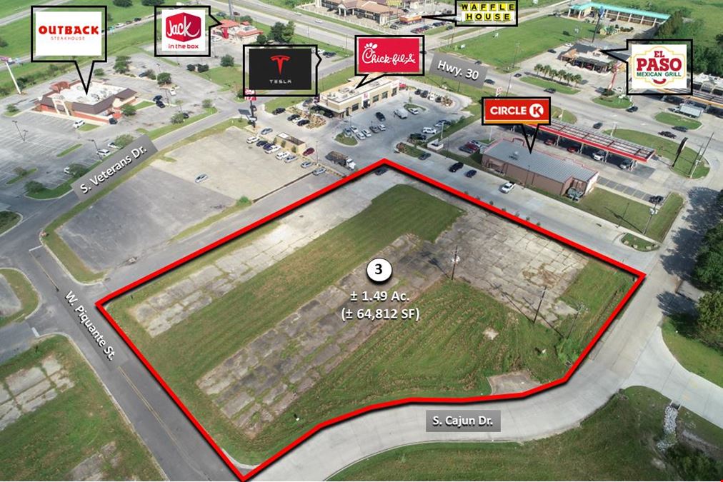 Cajun Crossroads Development on Hwy. 30