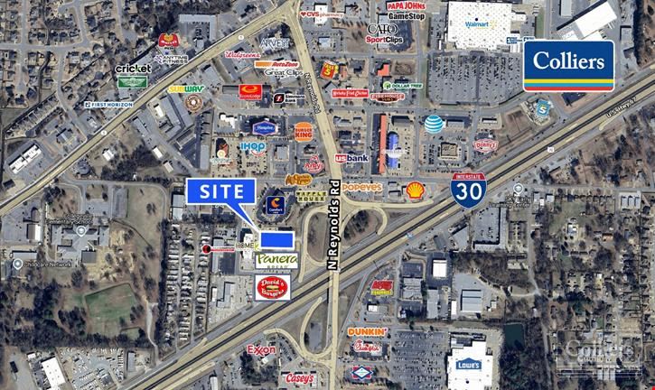 For Sale or Ground Lease: Land Next to David’s Burgers & Future Panera Bread