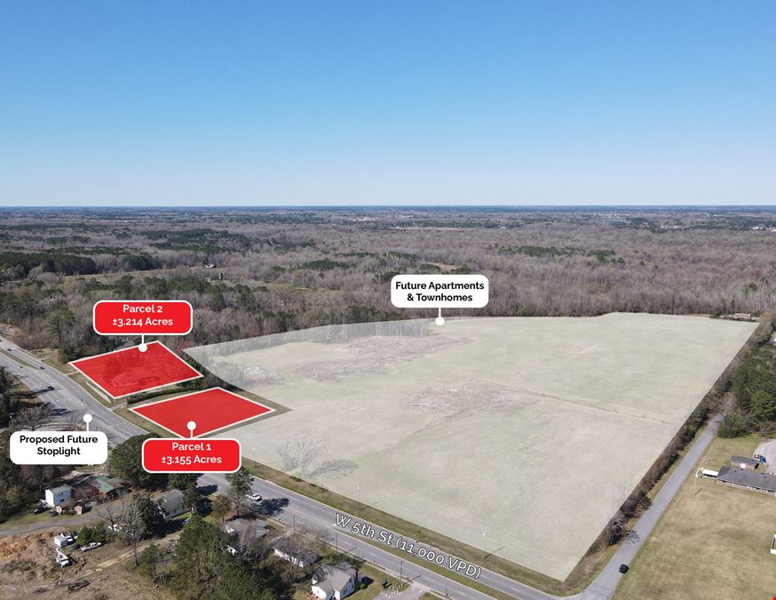 Commercial Pads at The Paragon of Greenville