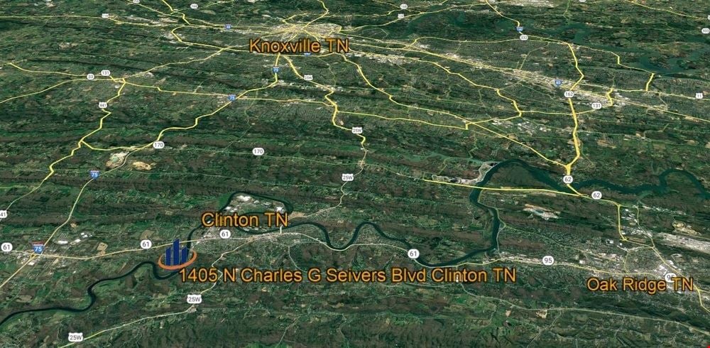 6+ Acre Clinch River Waterfront Residential Development Site Clinton TN