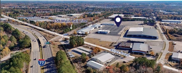 ±22.13 acres of Industrial Outdoor Storage | ±41,644 square feet between two buildings