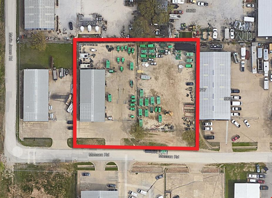 5,000 SF Office/Warehouse w/ Fenced Storage on 1.10 AC