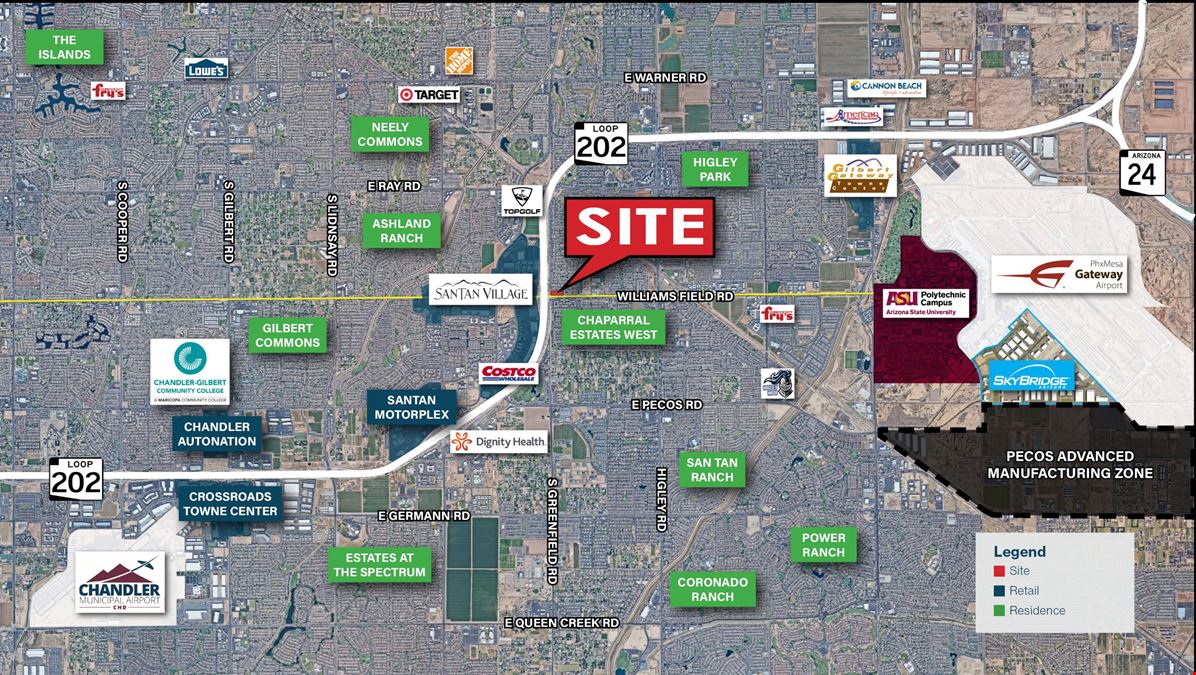 NEC Santan Loop 202 & Williams Field Rd (PADS)