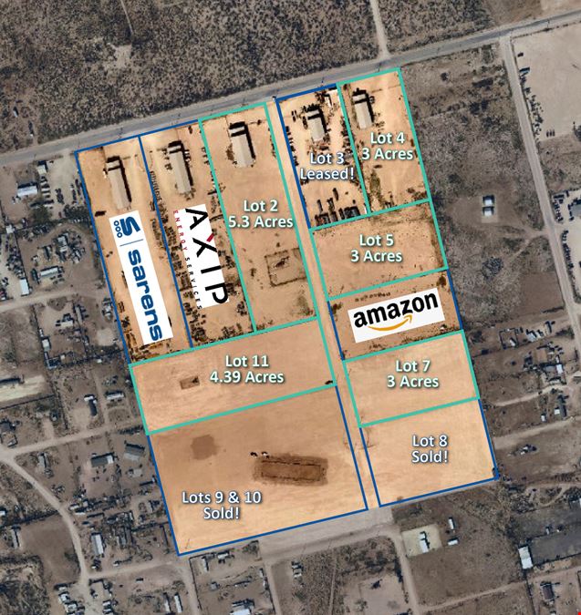 Odessa West Industrial Park - 3-4.39 AC Lots