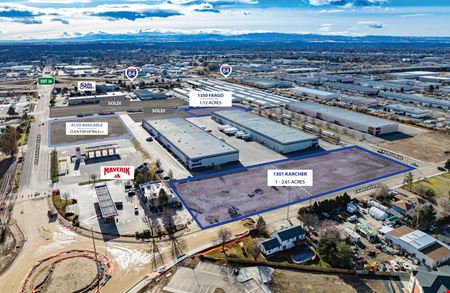 Preview of VacantLand space for Sale at 1301 East Karcher Road & 1350 East Fargo Avenue