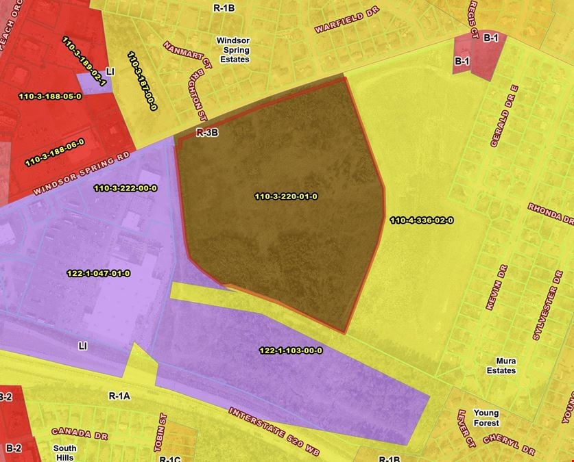 31 Acre Multifamily Site