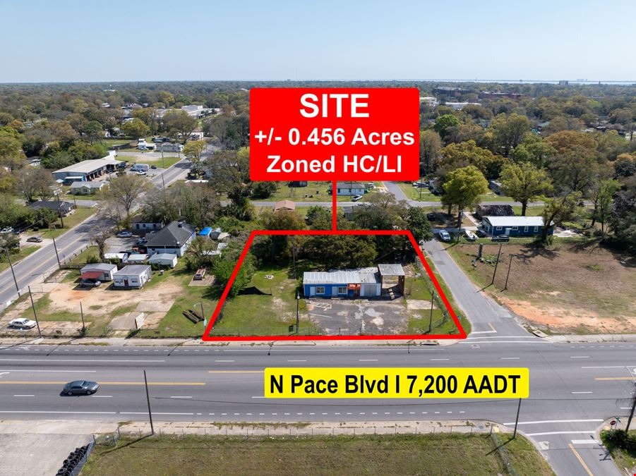 Freestanding Retail Building | Corner Lot on N Pace Blvd