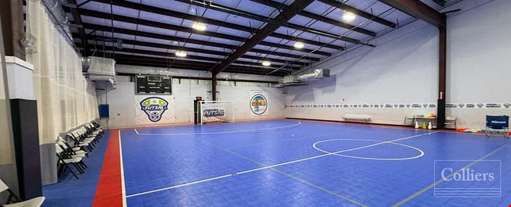 ±17,266-SF Turnkey Indoor Sports Facility in Mount Pleasant
