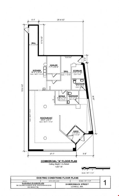 Merrimack Street First Floor Retail