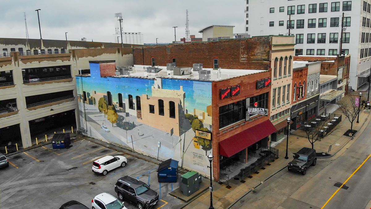 7,529 SF 100% Leased - Restaurant and Loft Apartments For Sale In Downtown Springfield